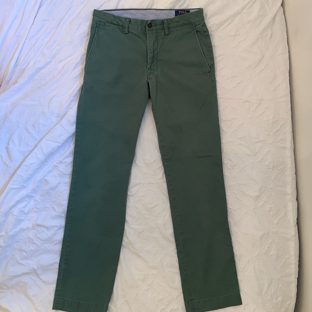 Ralph Lauren Polo | Stretch Straight Fit | Size 28 / 32 | Green